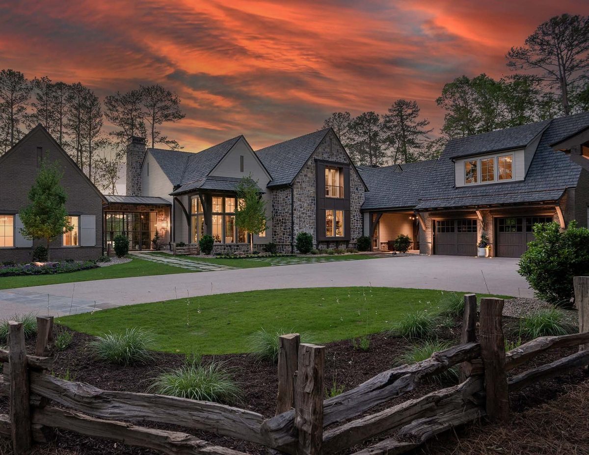 Home with a Brava composite cedar shake roof