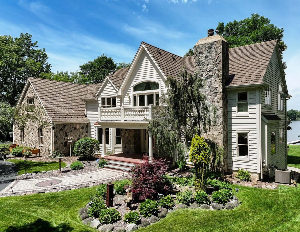 Home with a Brava composite cedar shake roof