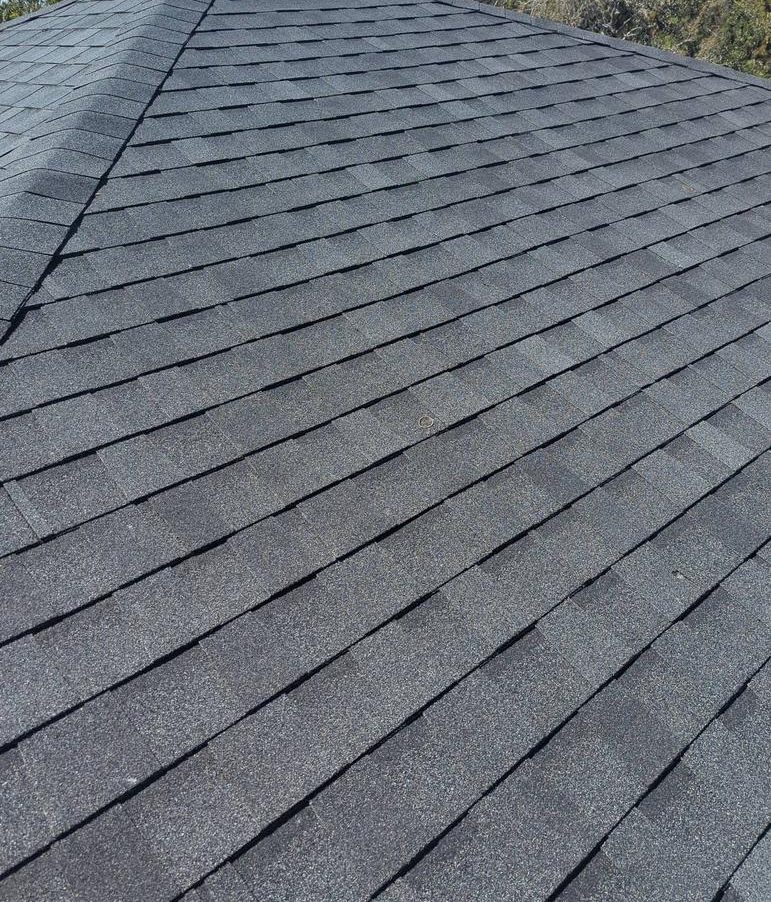 Atlas Black shingle roof installed by Providential Roofing in Bradenton, Florida