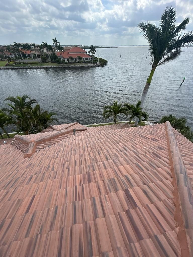 Crown Sequoia concrete tile roof installed by Providential Roofing in Florida