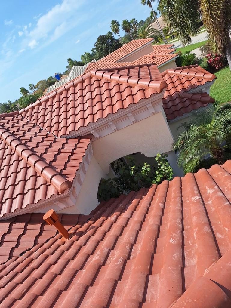 Westlake Royal concrete tile roof installed by Providential Roofing in Florida