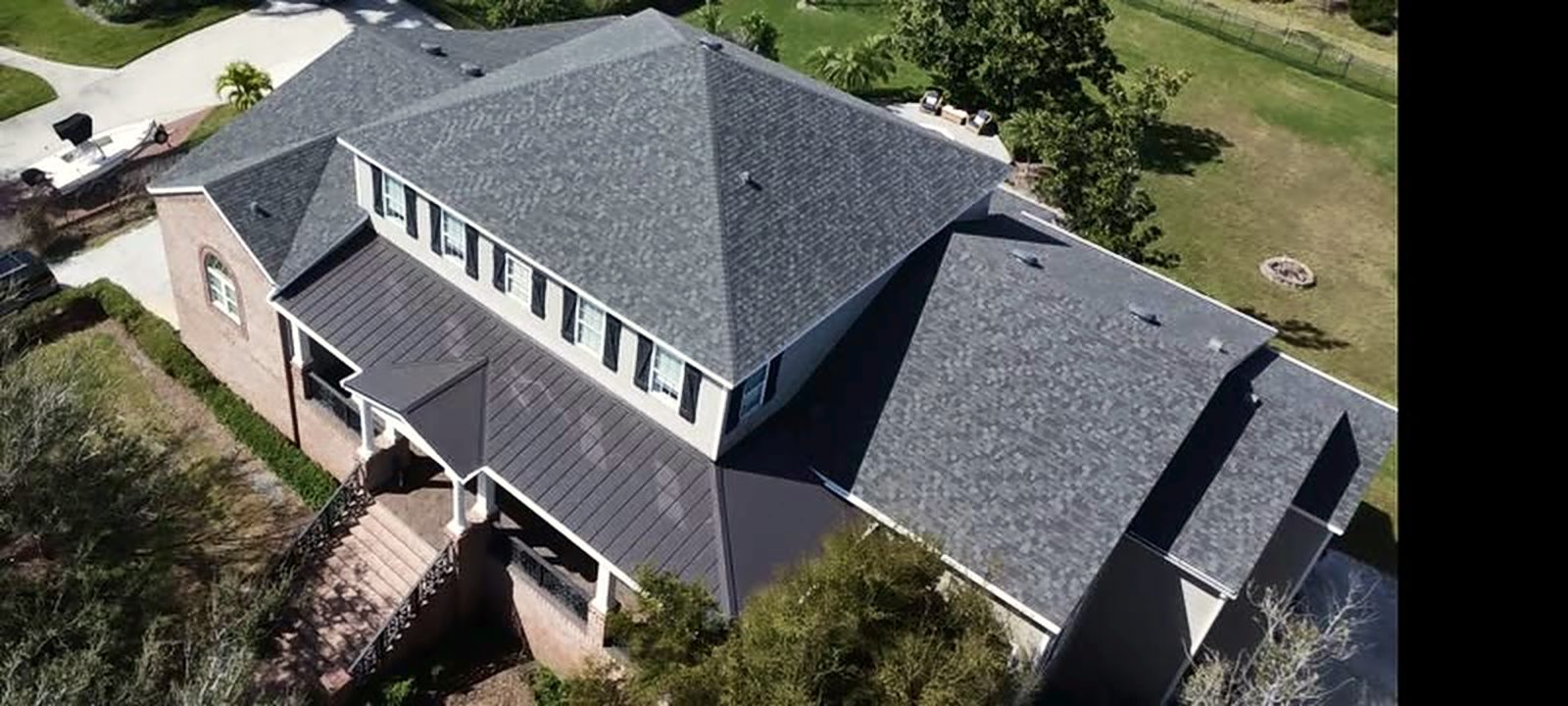 Roofing project by Providential Roofing & Construction