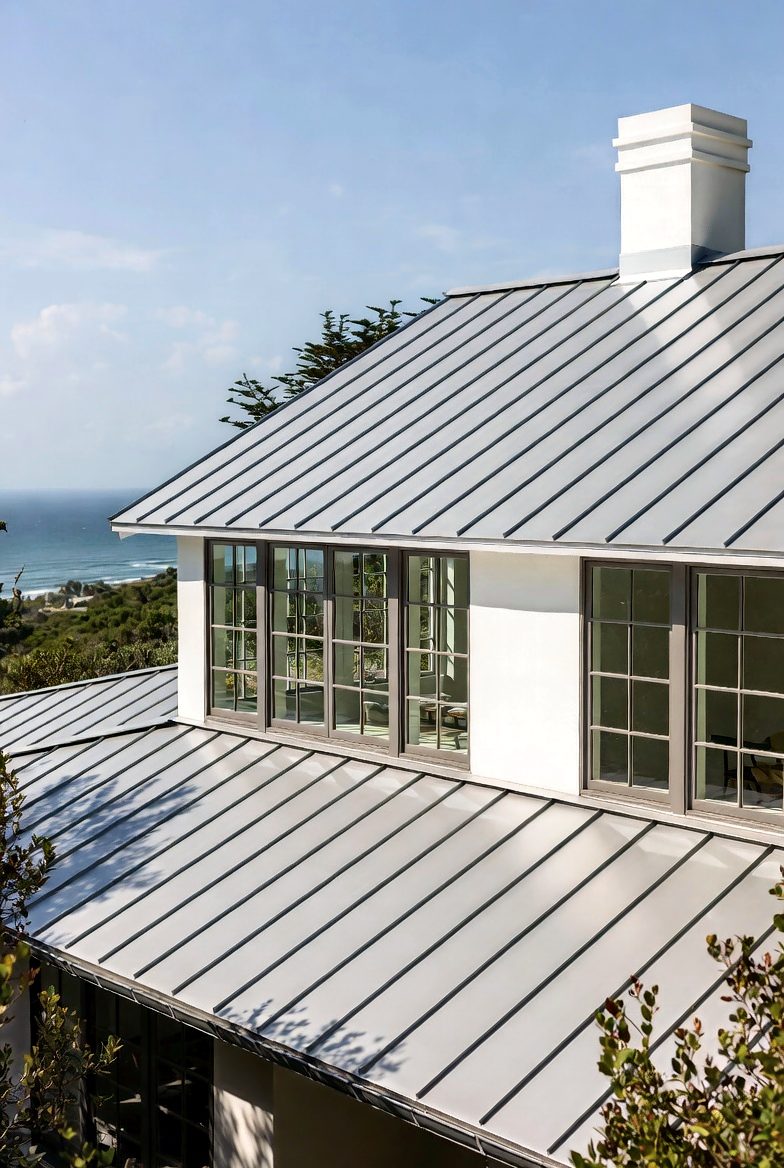 Standing seam metal roof