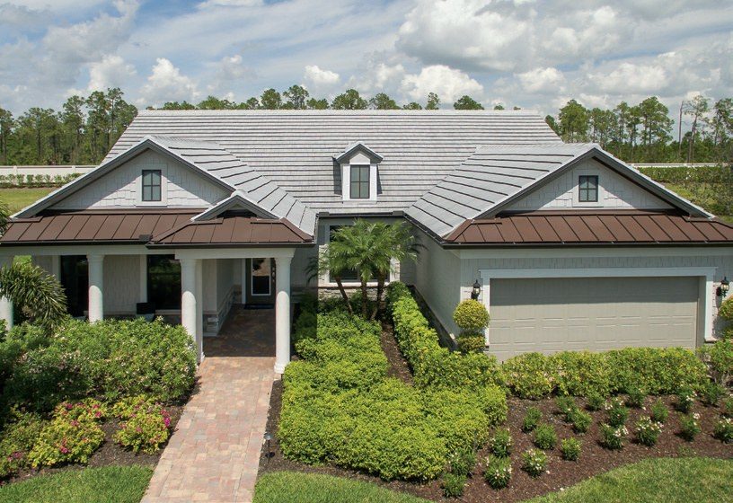 Florida home with a Westlake Royal tile roof