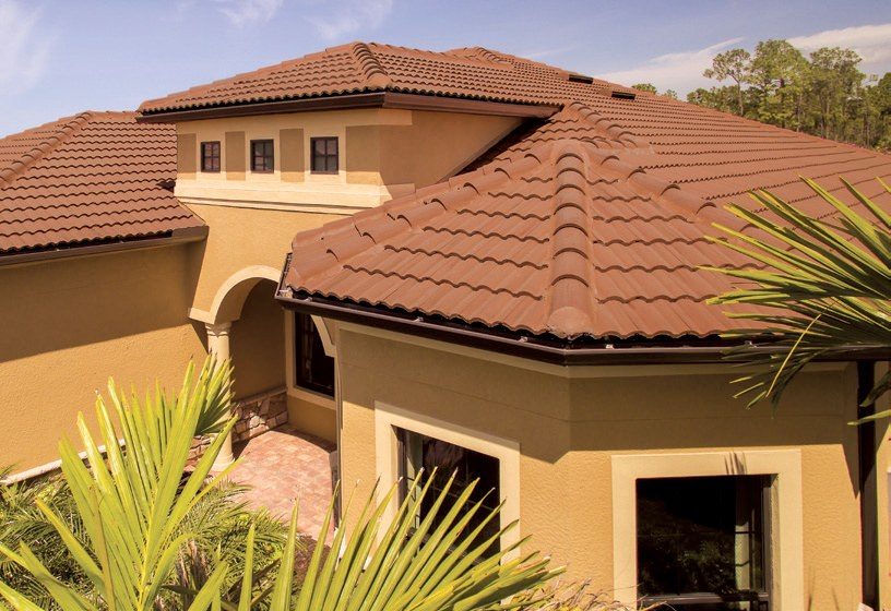 Florida home with a Westlake Royal tile roof